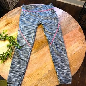 Neon Mascara Leggings Black and White